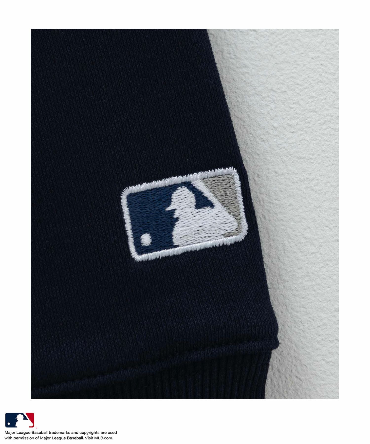 MLB サガラロゴフルジップパーカー メンズ