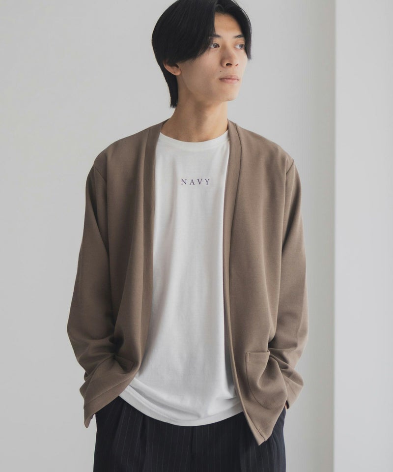 NAVY 着流しカーディガンアンサンブル メンズ商品画像-4