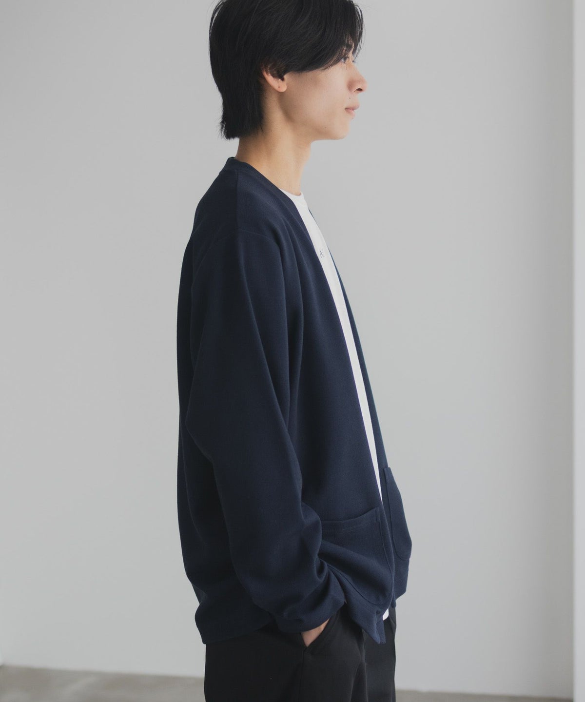 NAVY 着流しカーディガンアンサンブル メンズ