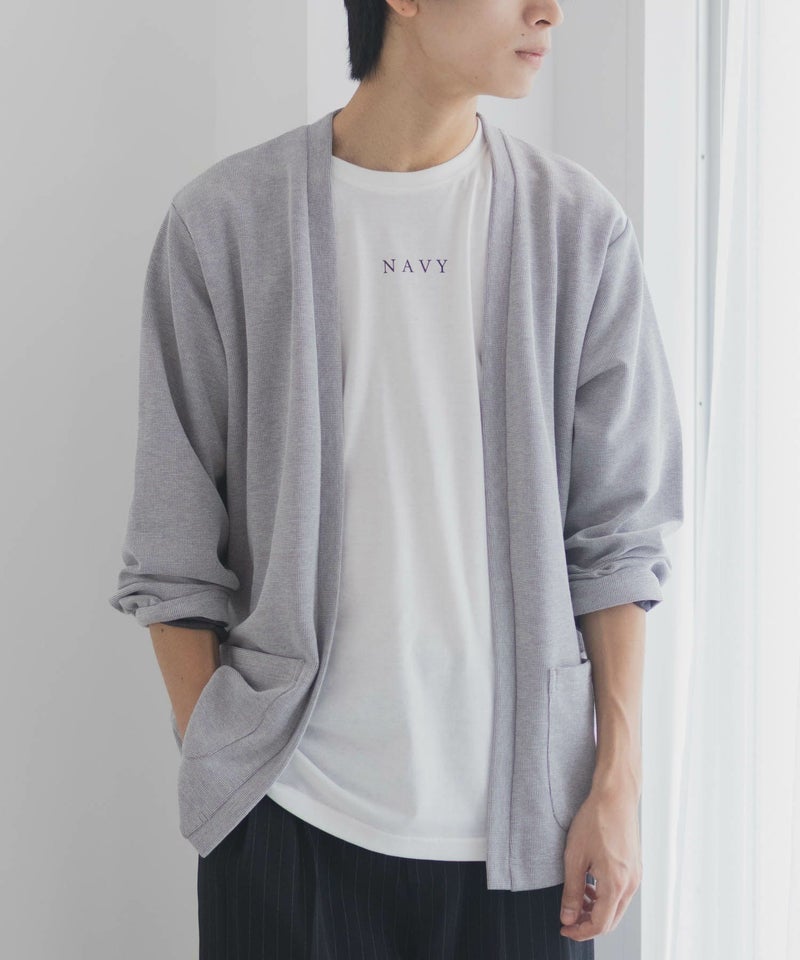 NAVY 着流しカーディガンアンサンブル メンズ商品画像-14