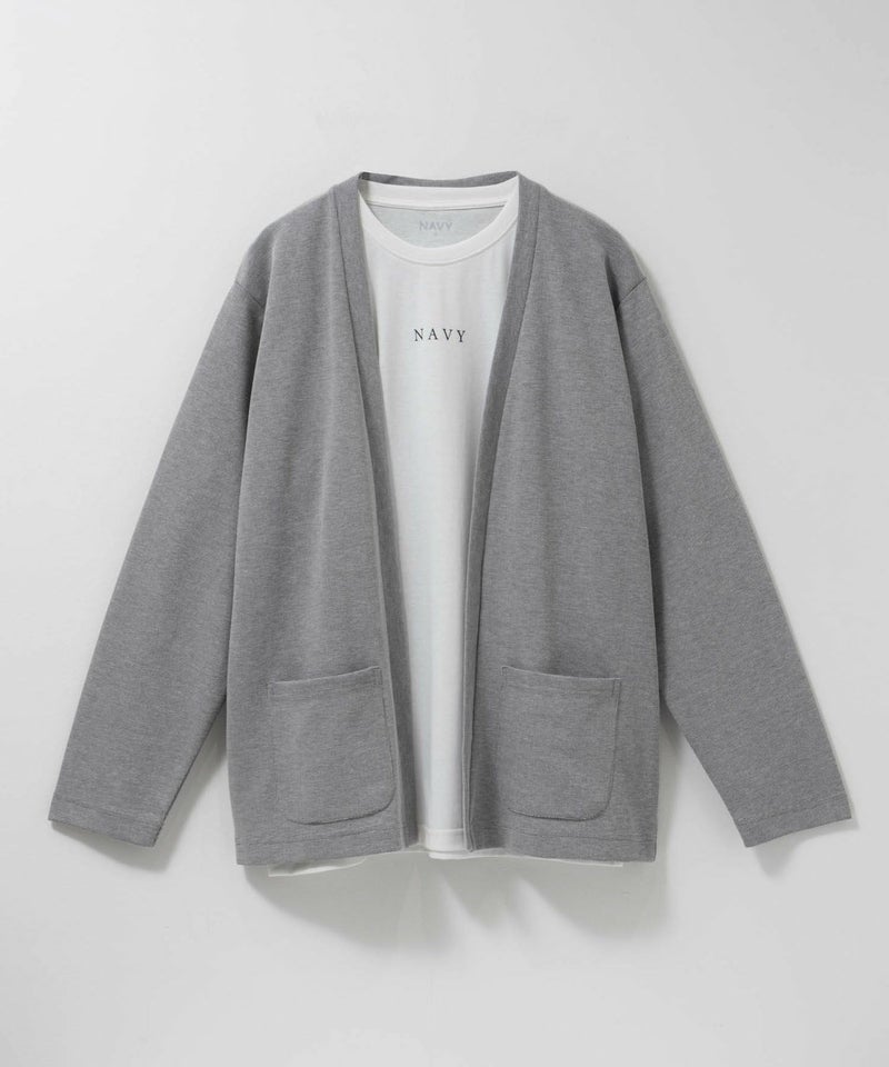 NAVY  着流しカーディガンアンサンブル メンズ商品画像-25