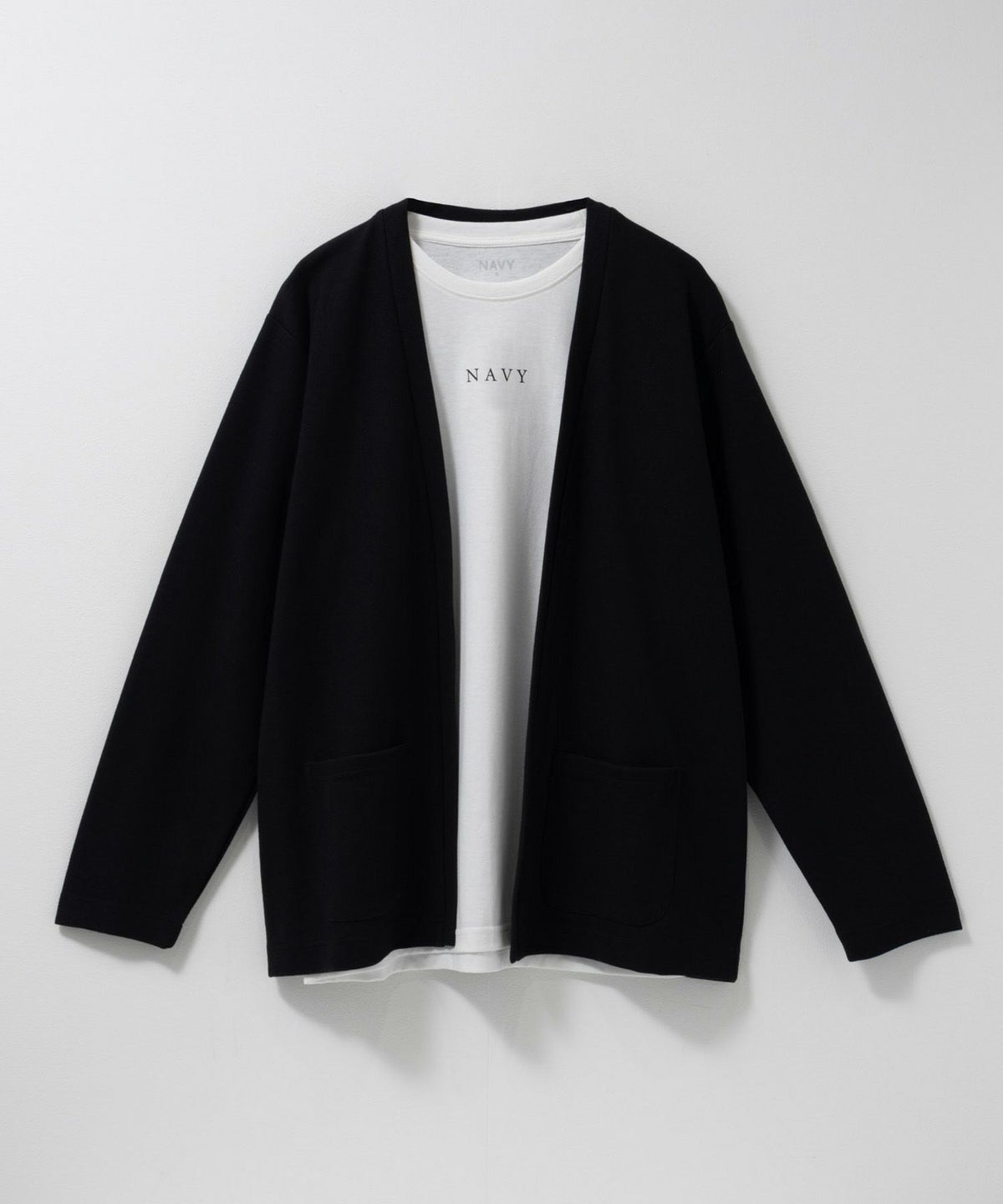 NAVY 着流しカーディガンアンサンブル メンズ