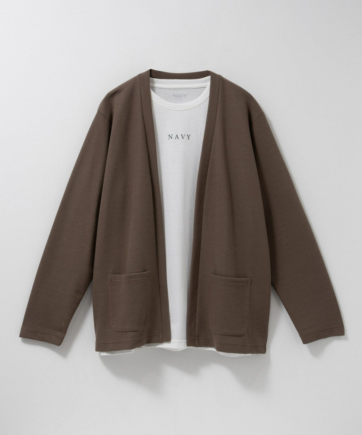NAVY 着流しカーディガンアンサンブル メンズ