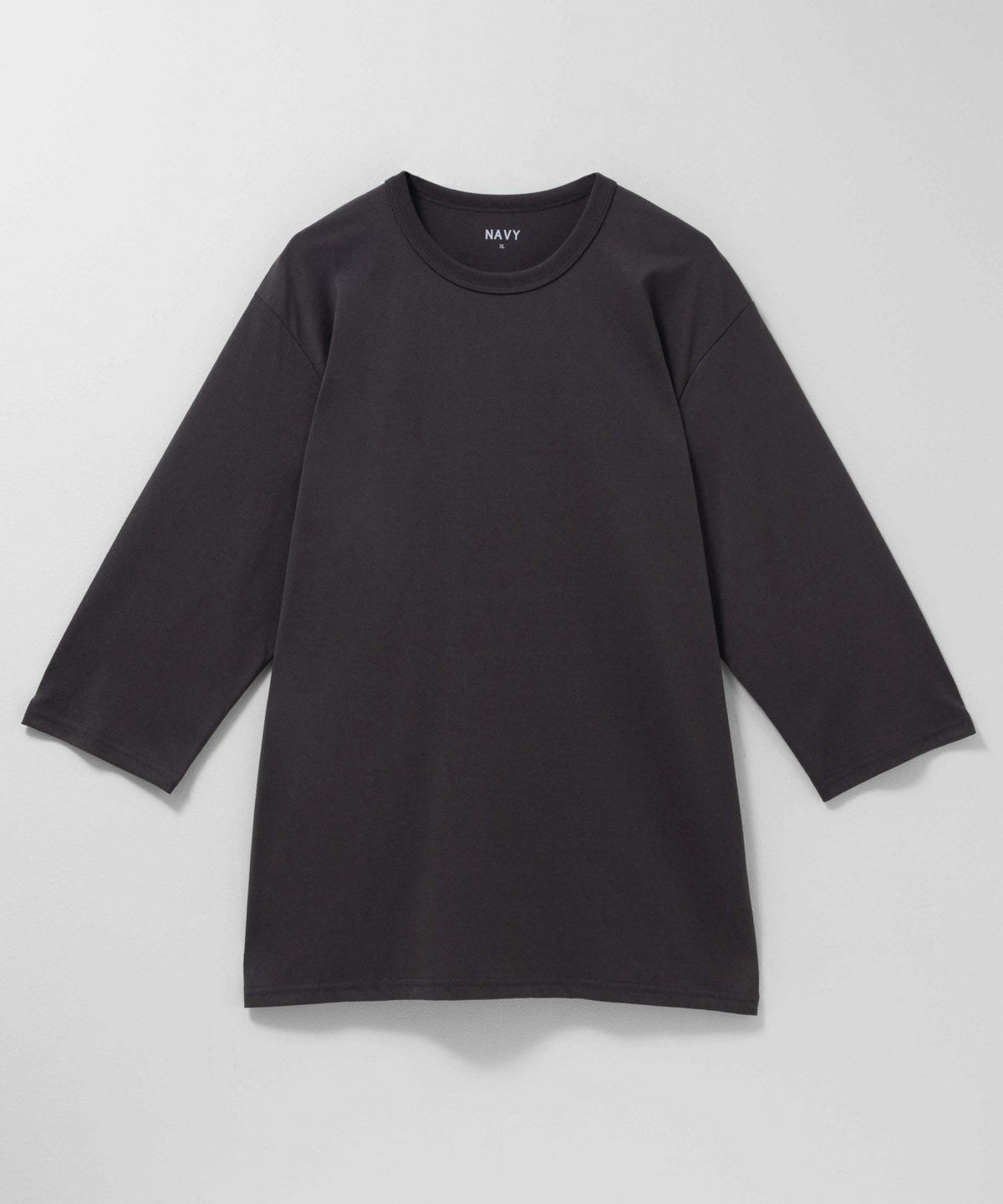 NAVY 抗菌天竺7分袖Tシャツ メンズ