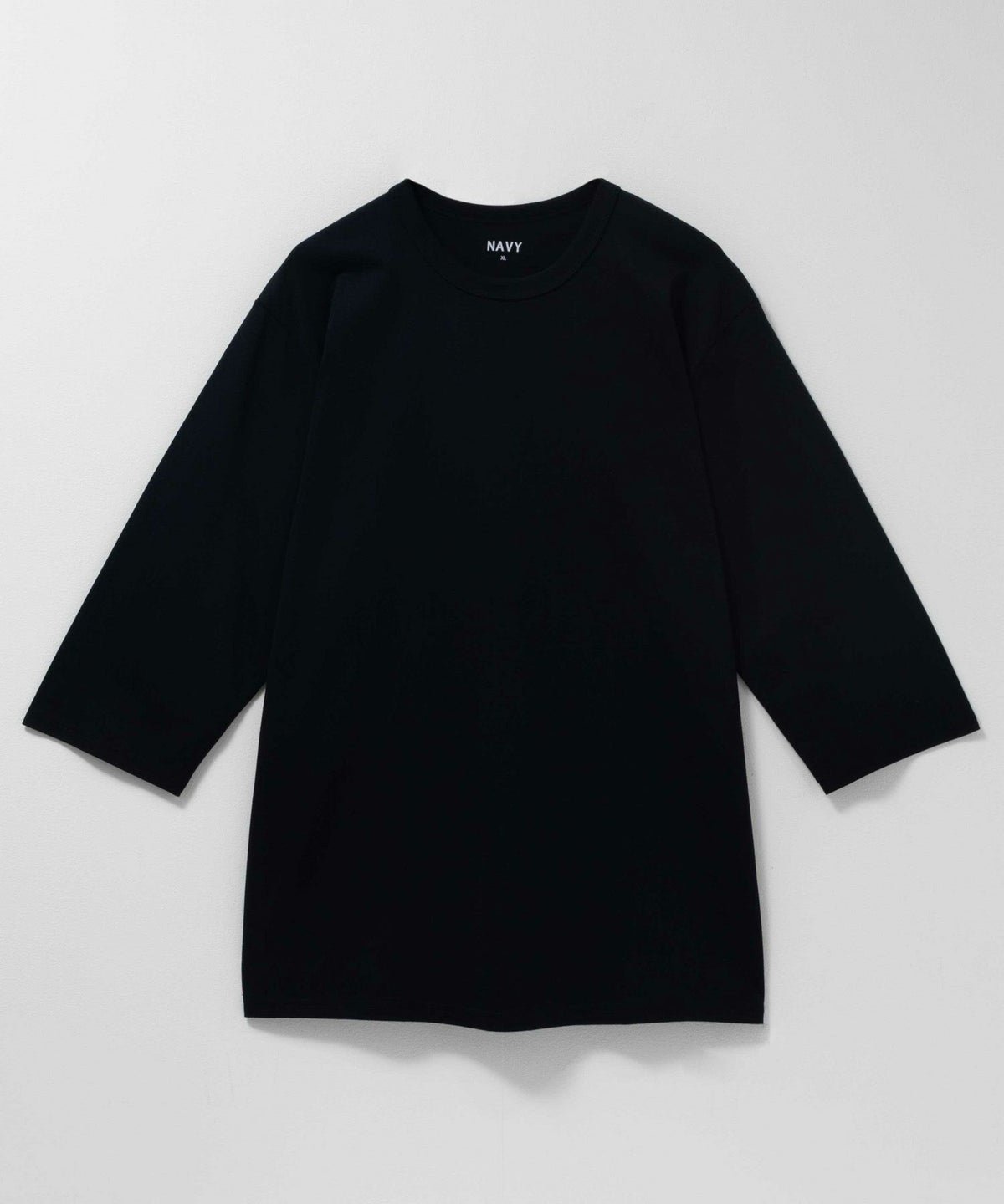 NAVY 抗菌天竺7分袖Tシャツ メンズ