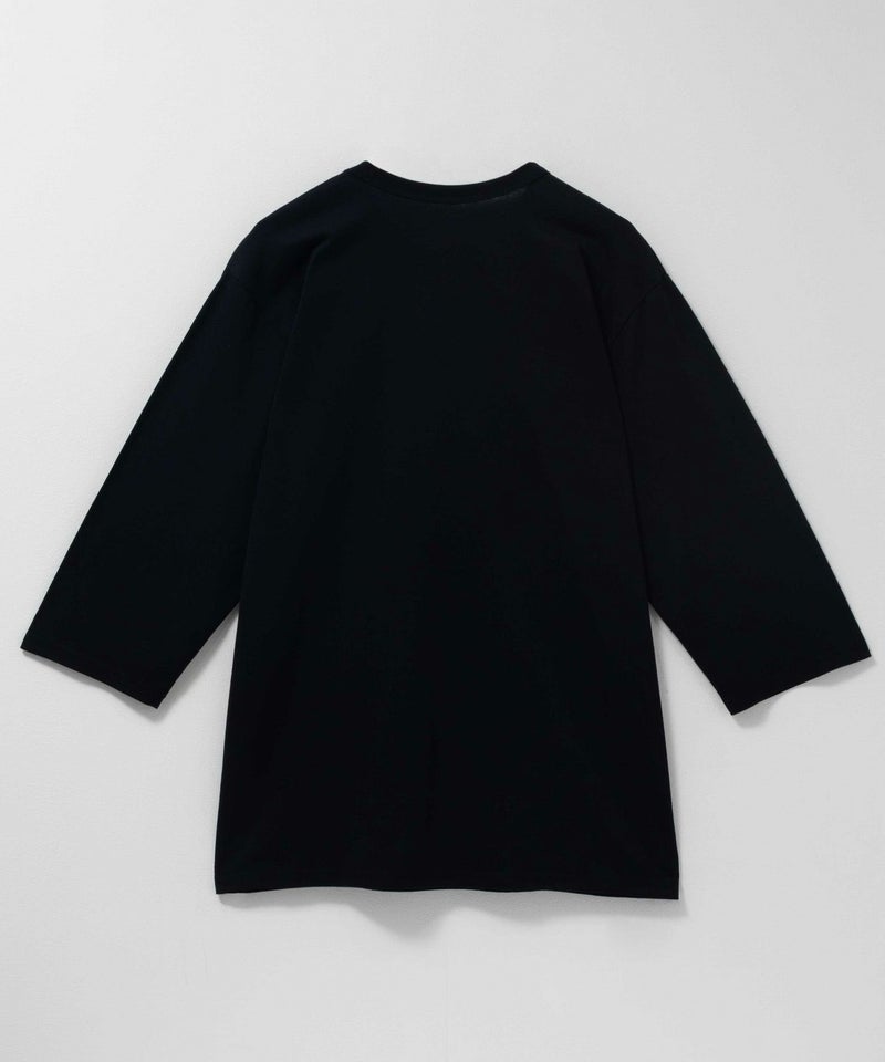 NAVY  抗菌天竺7分袖Tシャツ メンズ商品画像-8