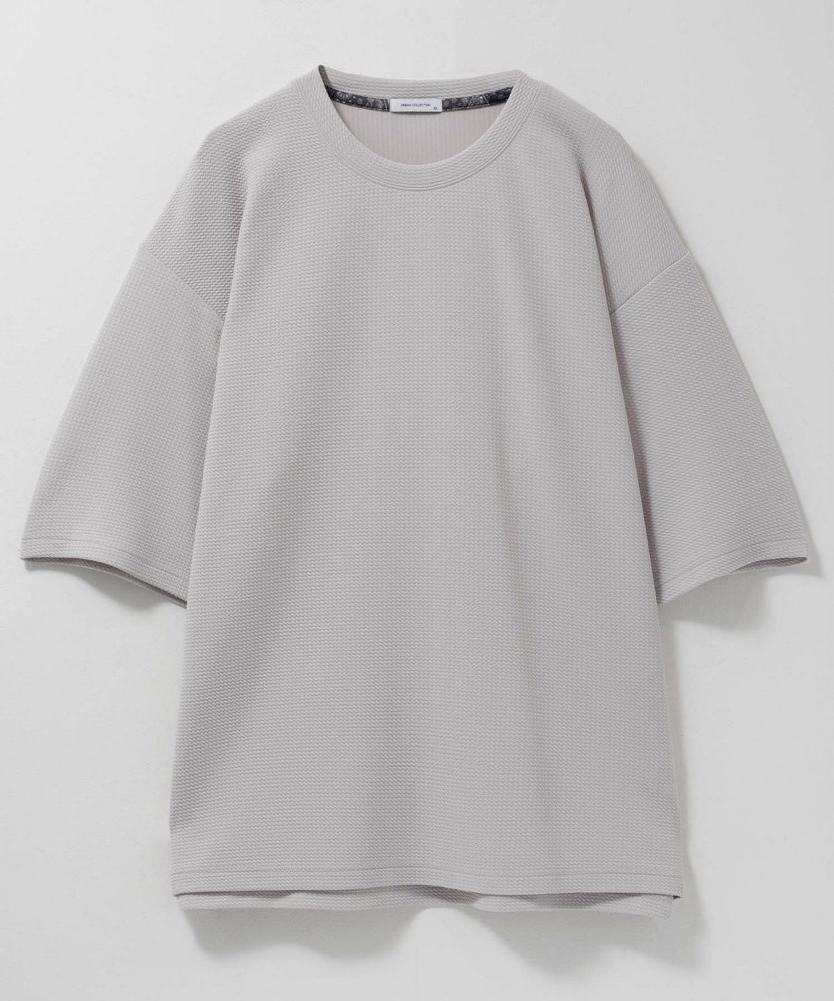 URBAN COLLECTION AIR Smoosy ドライワッフル5分袖Tシャツ メンズ