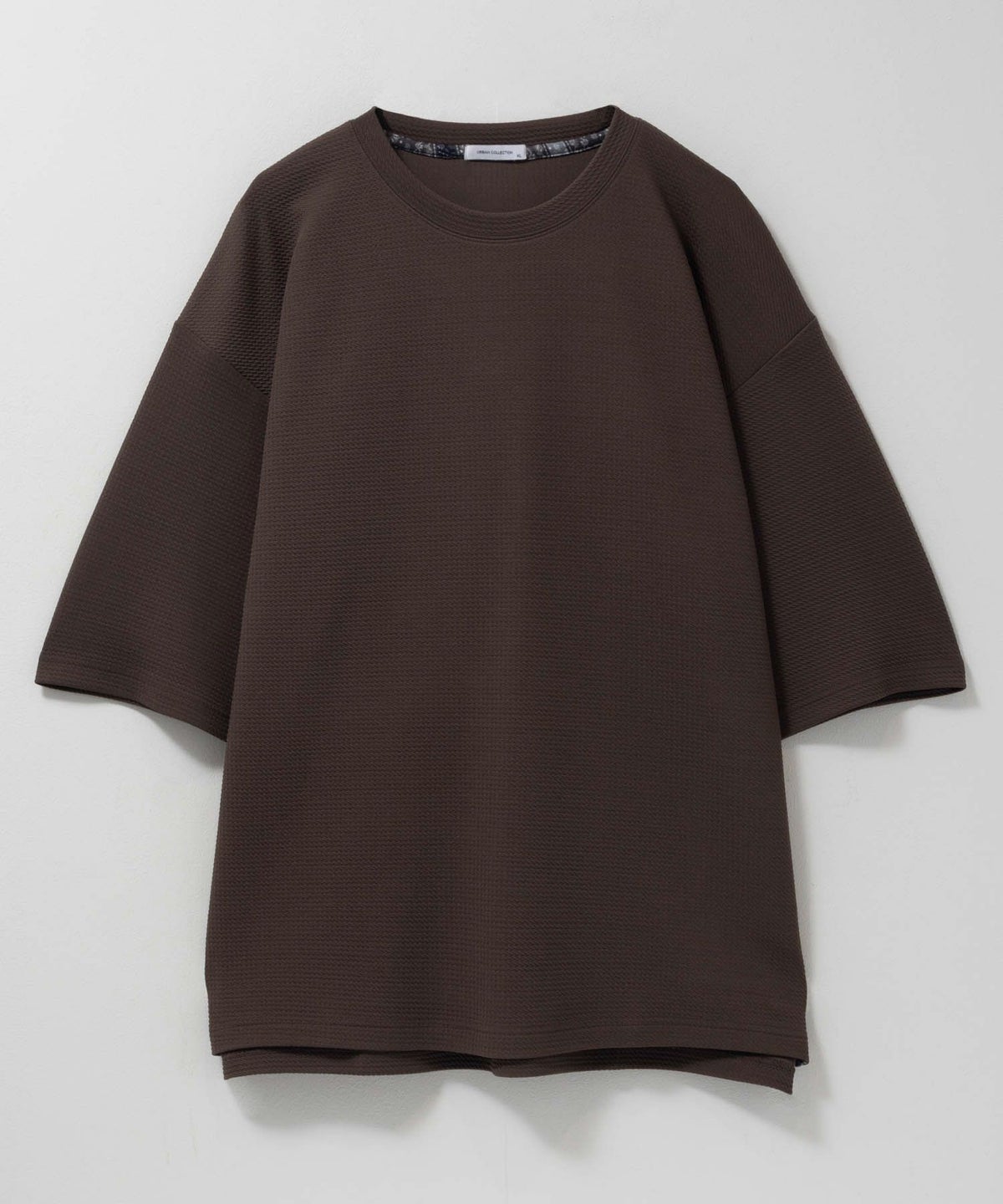 URBAN COLLECTION AIR Smoosy ドライワッフル5分袖Tシャツ メンズ