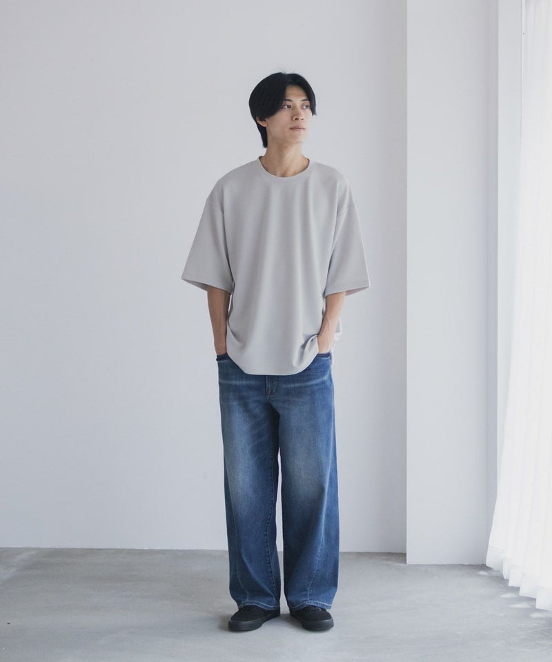 URBAN COLLECTION AIR Smoosy ドライワッフル5分袖Tシャツ メンズ商品画像-38