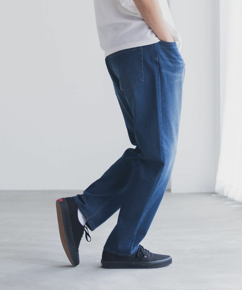 NAVY RUN DENIM ストレートパンツ メンズ商品画像-8