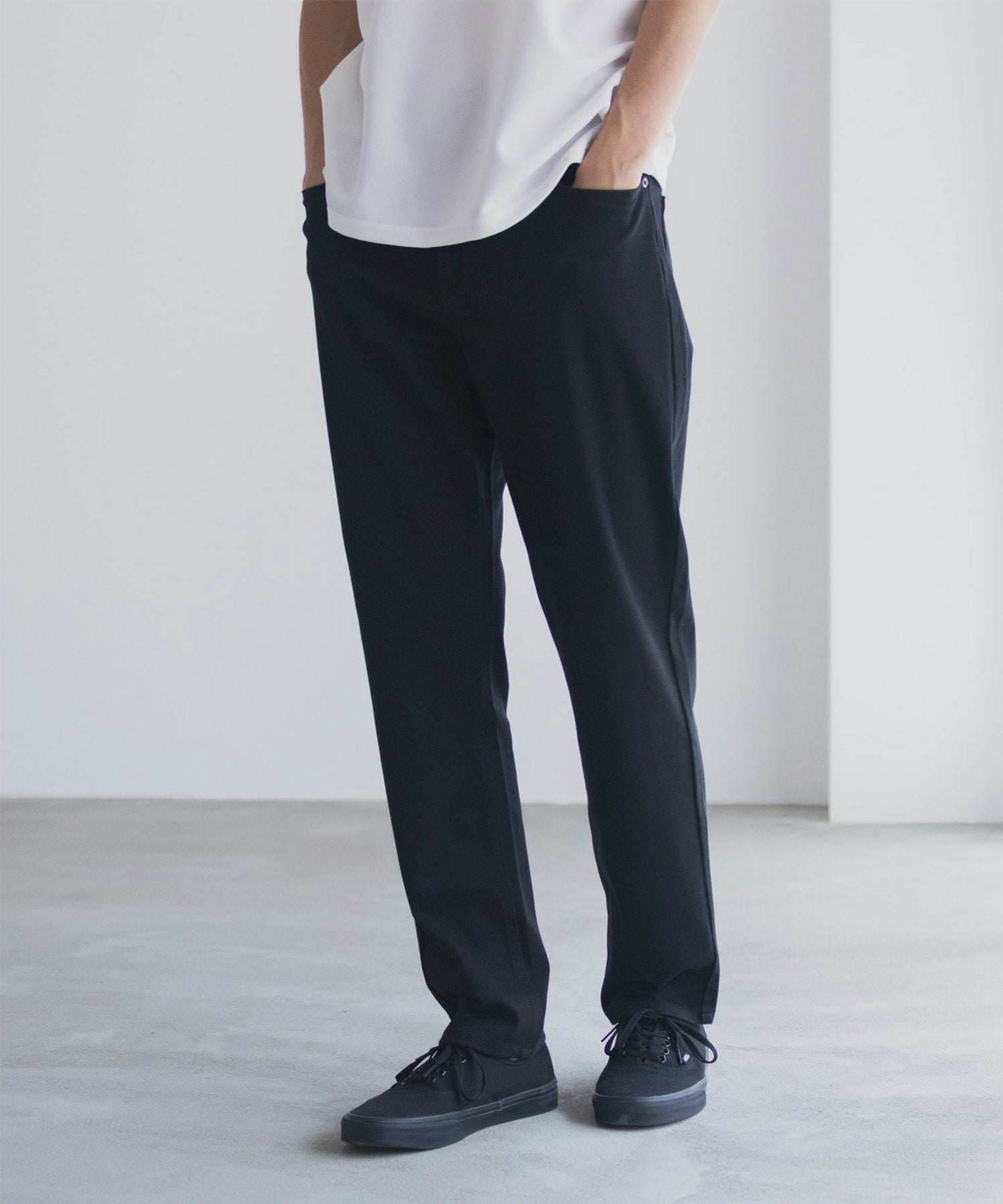 NAVY RUN DENIM ストレートパンツ メンズ