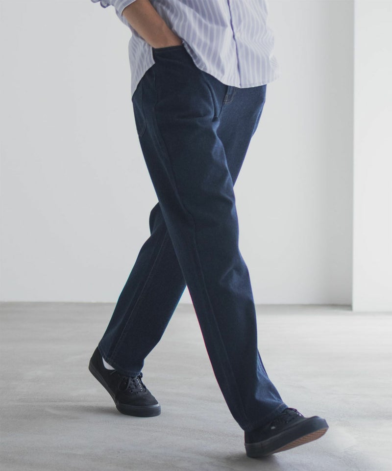 NAVY RUN DENIM ストレートパンツ メンズ商品画像-16