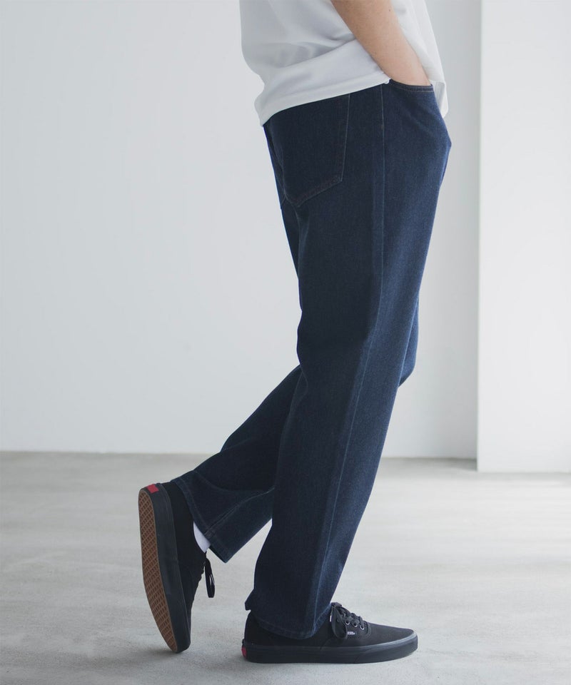 NAVY  RUN DENIM ストレートパンツ メンズ商品画像-17