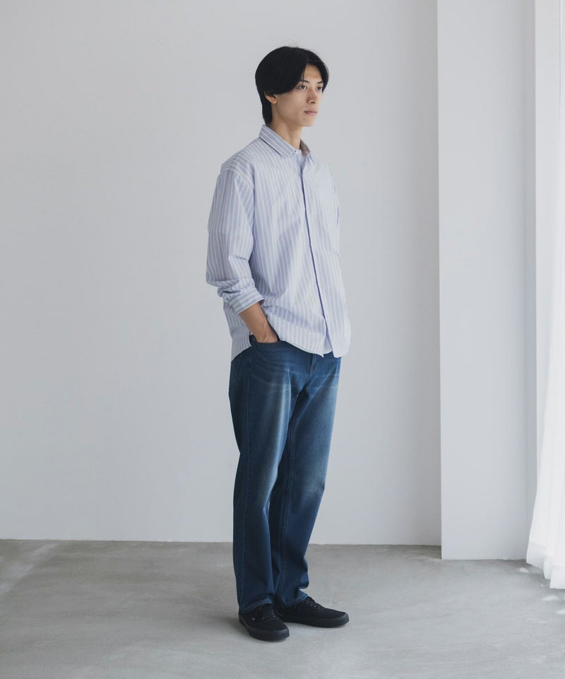 NAVY RUN DENIM ストレートパンツ メンズ商品画像-37