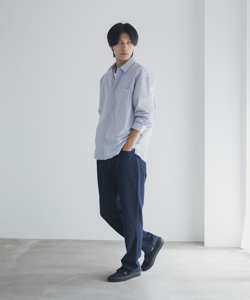 NAVY  RUN DENIM ストレートパンツ メンズ商品画像-39