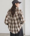 nAvy  バックタック前開きシャツ レディース商品サムネイル-25
