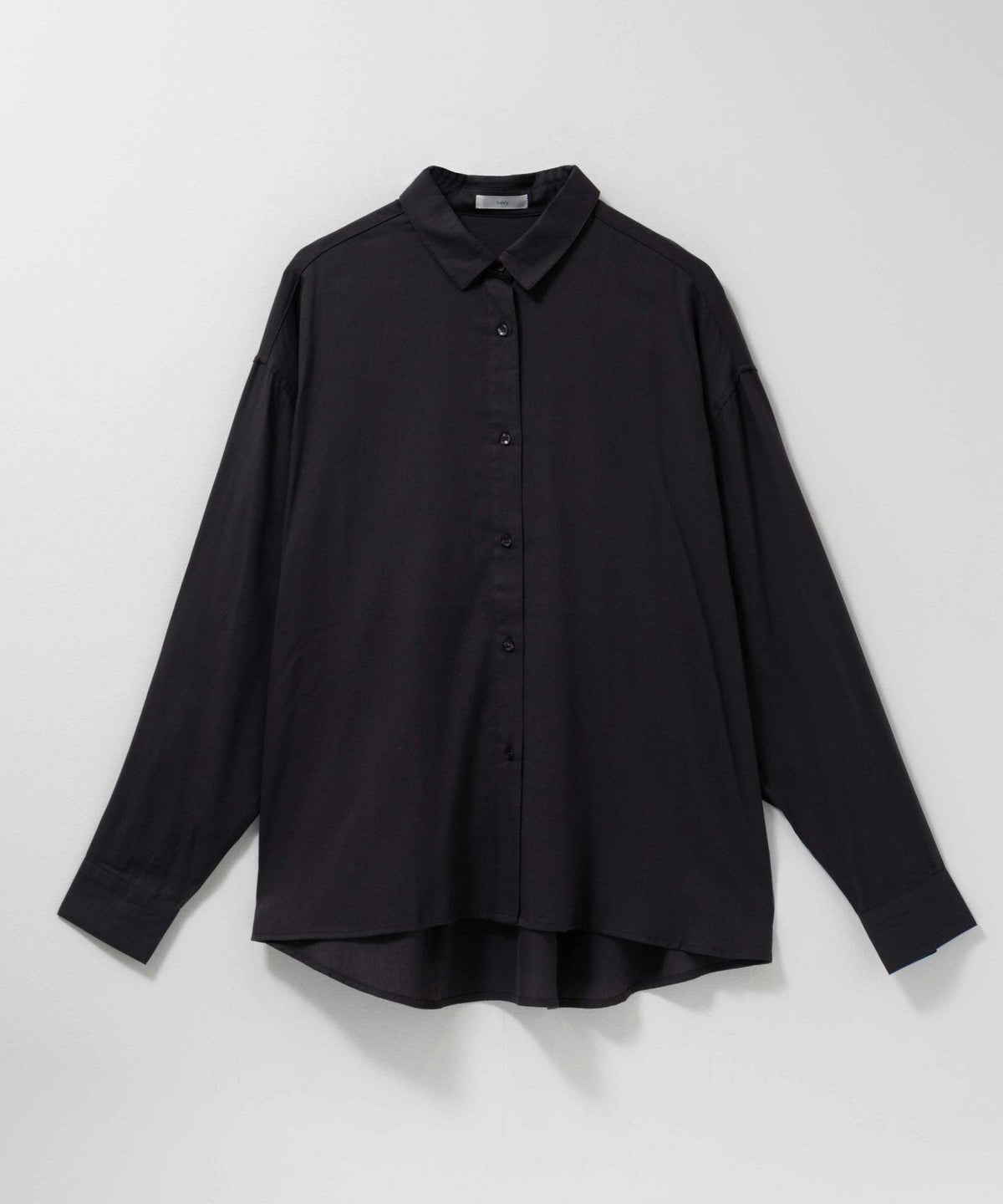 nAvy バックタック前開きシャツ レディース