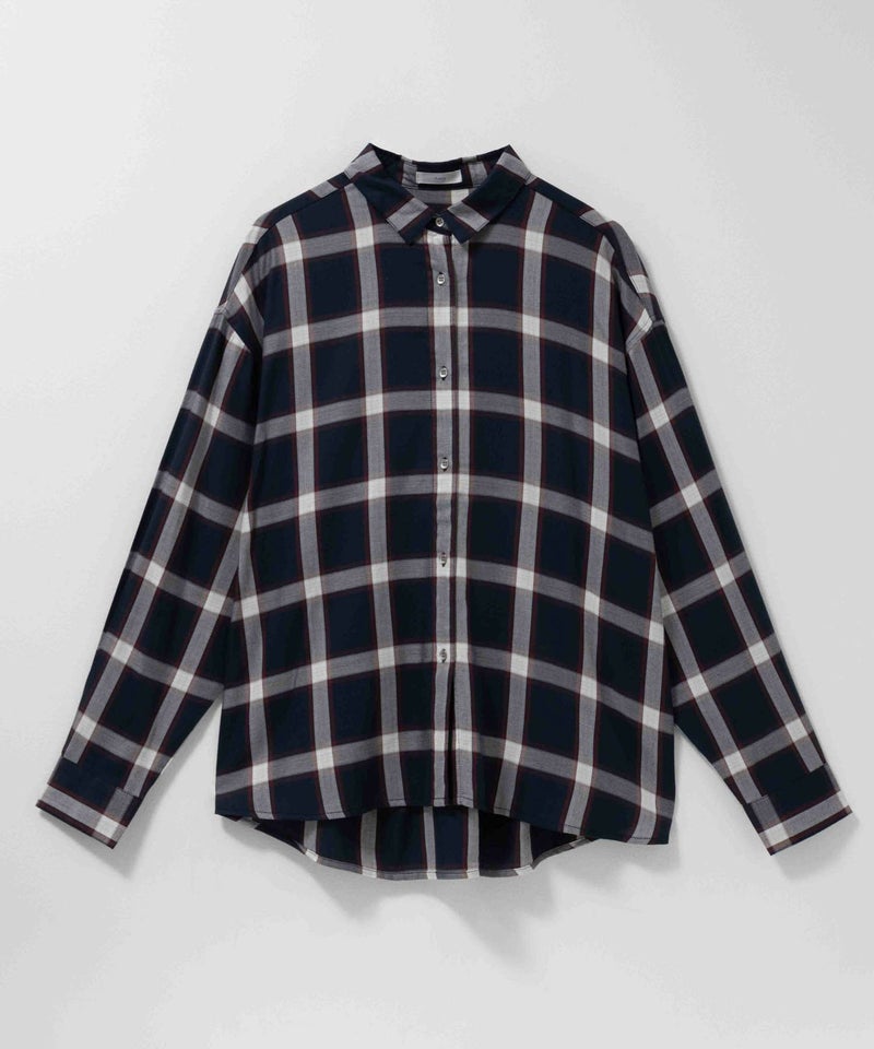 nAvy バックタック前開きシャツ レディース商品画像-34