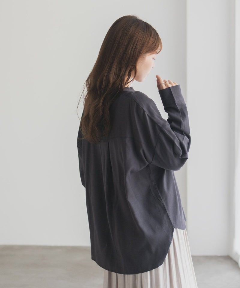 nAvy スキッパーブラウス レディース商品画像-11