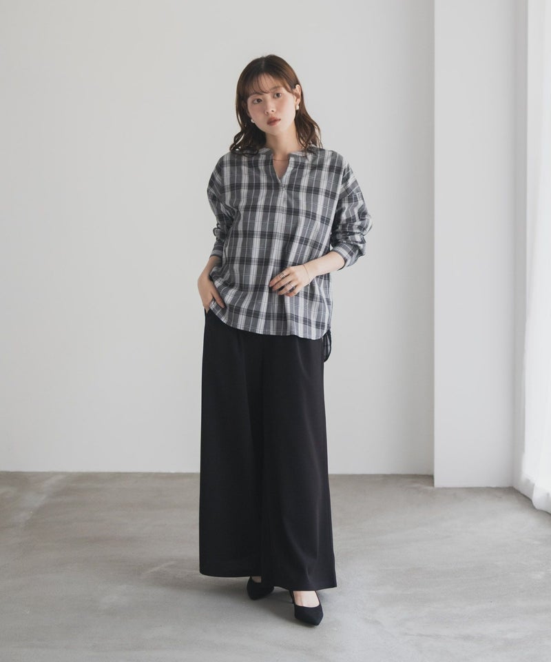 nAvy スキッパーブラウス レディース商品画像-29