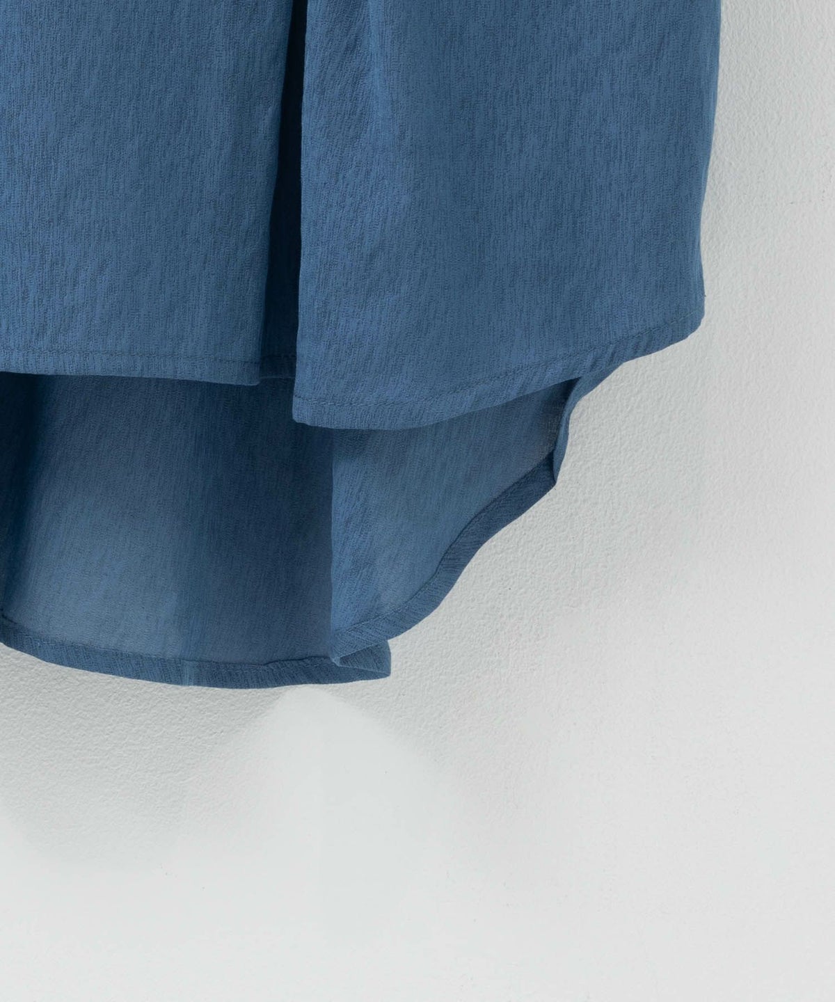 Idnes スキッパーシアーブラウス レディース