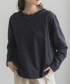 nAvy エブリーT 裾スリット長袖Tシャツ レディース メール便 対応商品商品サムネイル-3