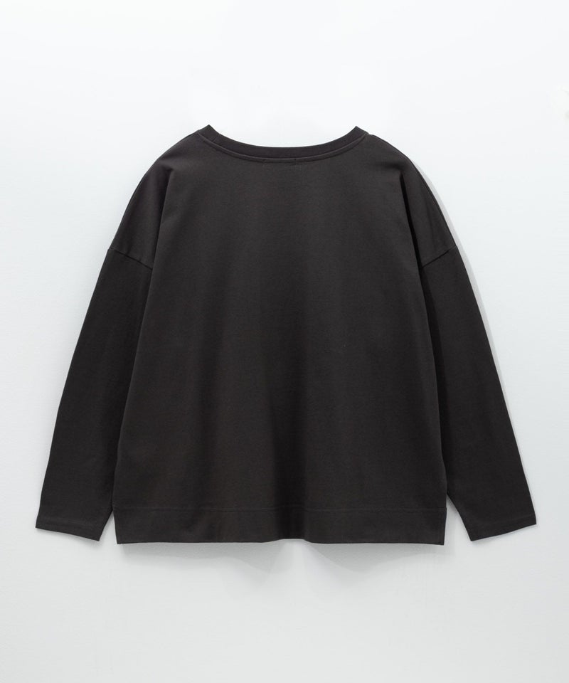 nAvy エブリーT 裾スリット長袖Tシャツ レディース メール便 対応商品商品画像-19