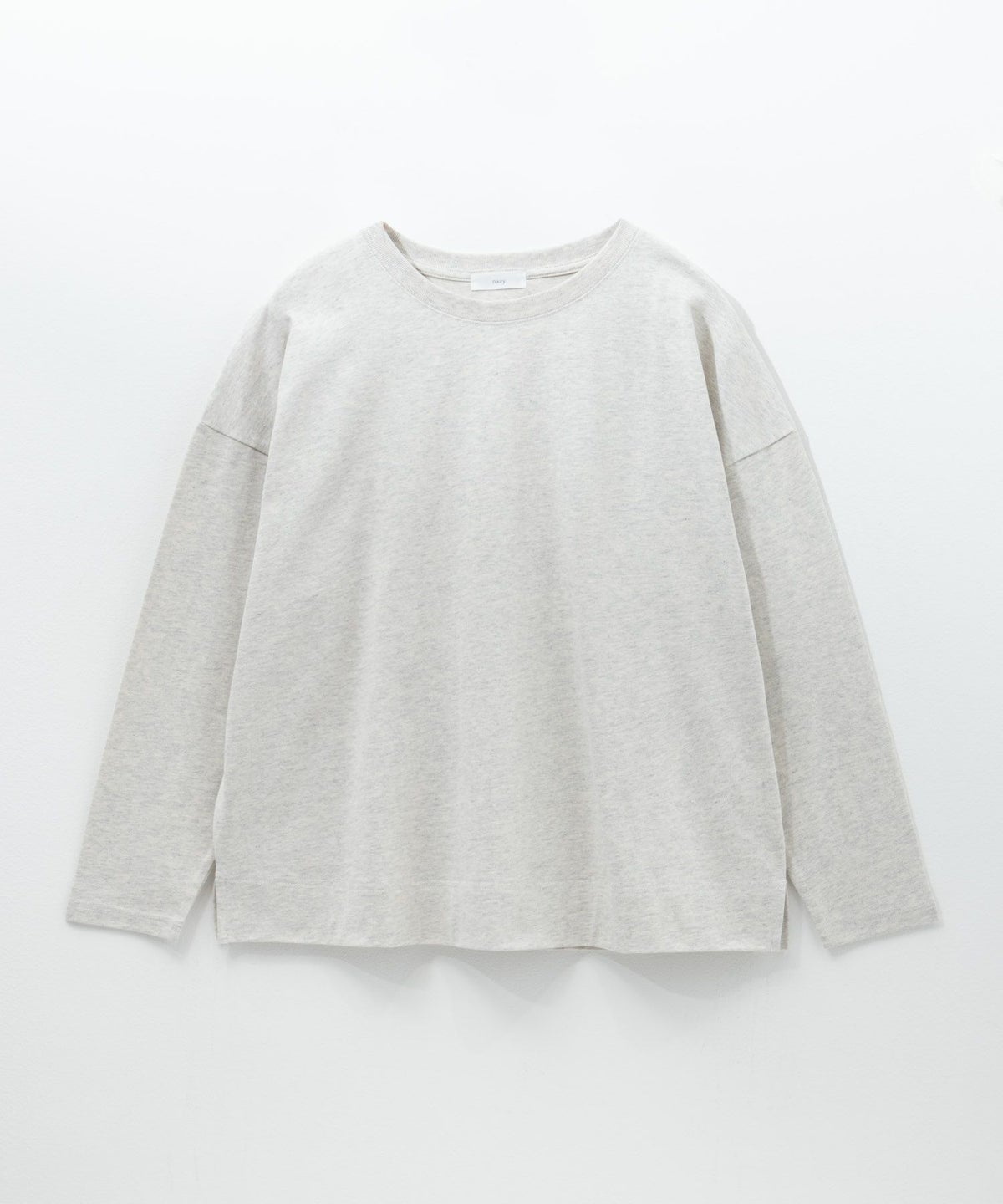 nAvy エブリーT 裾スリット長袖Tシャツ レディース ネコポス 対応商品