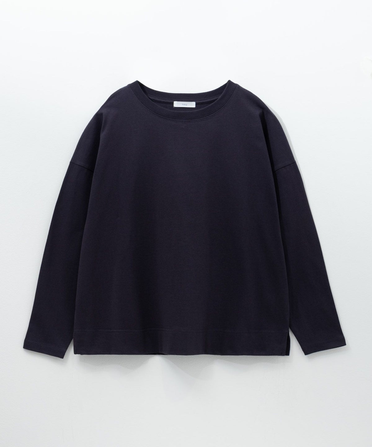 nAvy エブリーT 裾スリット長袖Tシャツ レディース ネコポス 対応商品