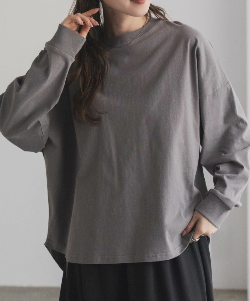 nAvy エブリーT ワイド長袖Tシャツ レディース メール便 対応商品商品画像-5