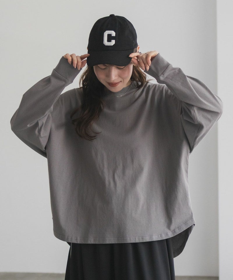 nAvy エブリーT ワイド長袖Tシャツ レディース メール便 対応商品商品画像-6