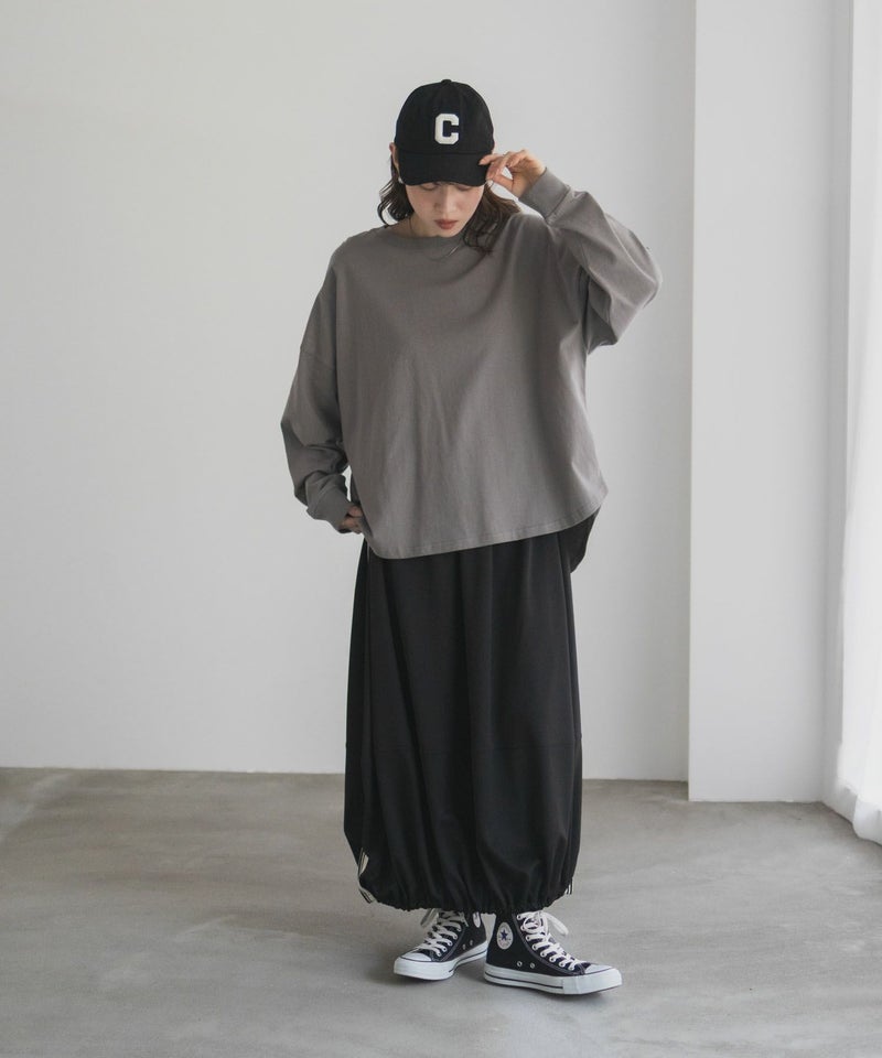 nAvy エブリーT ワイド長袖Tシャツ レディース メール便 対応商品商品画像-9