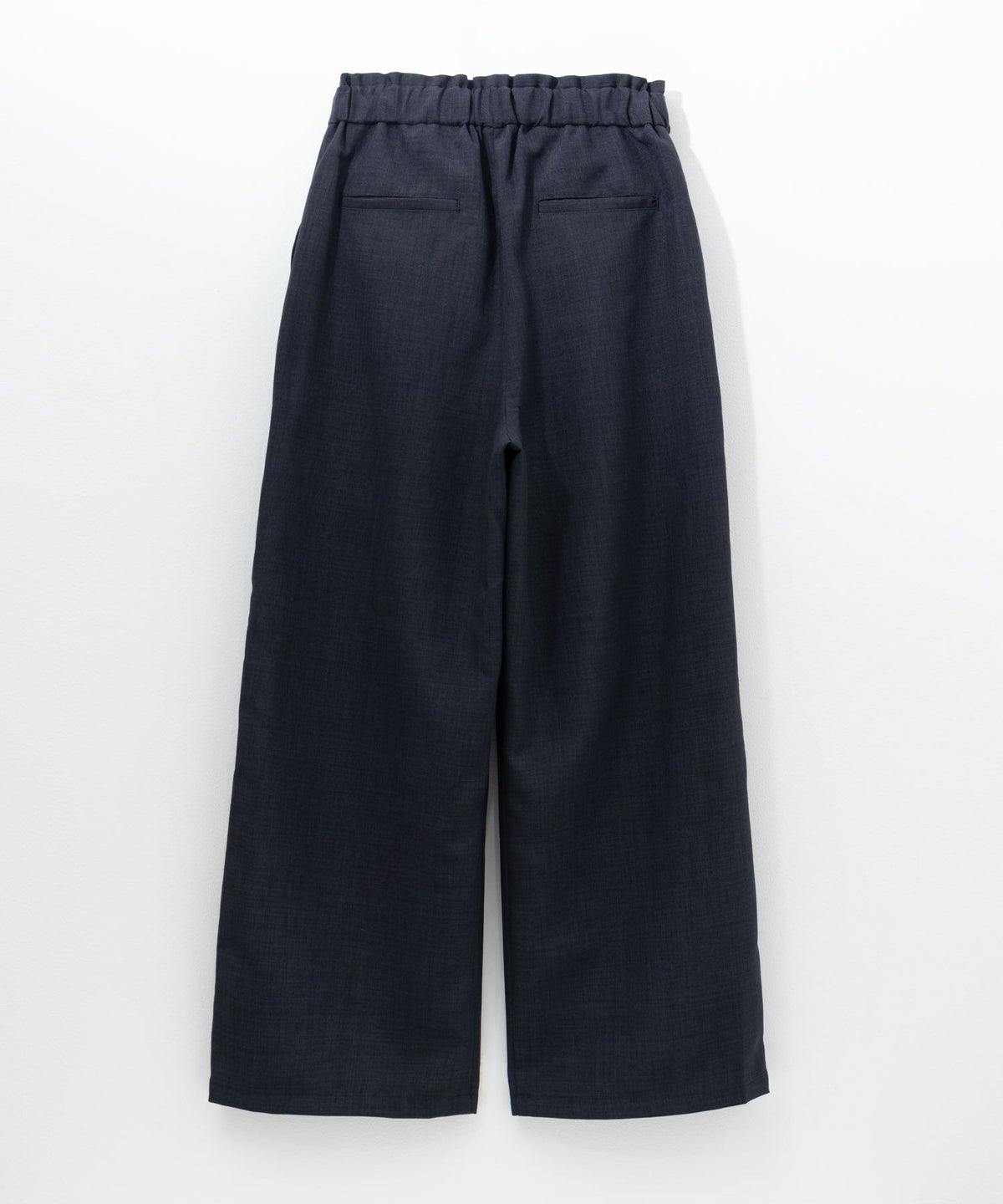 Idnes リネンライクイージーワイドパンツ レディース