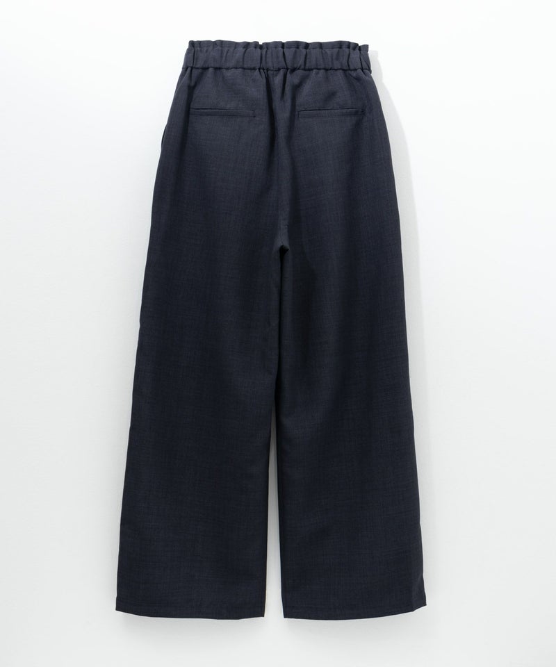 Idnes リネンライクイージーワイドパンツ レディース商品画像-4