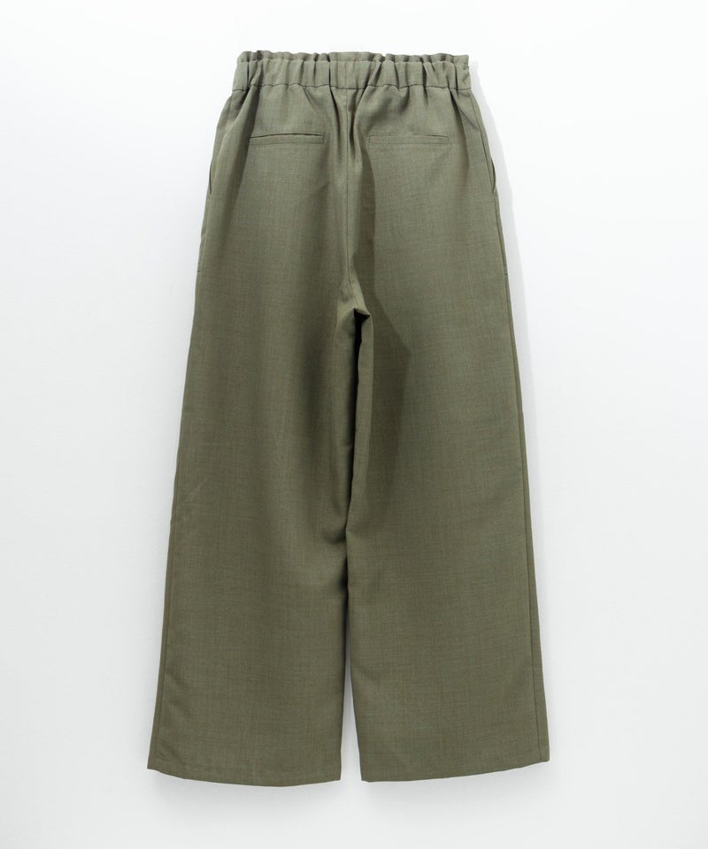 Idnes リネンライクイージーワイドパンツ レディース商品画像-6