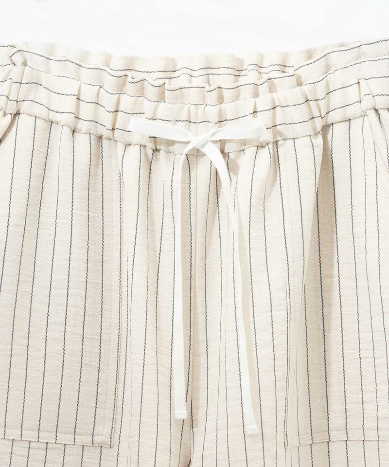 Idnes リネンライクイージーワイドパンツ レディース商品画像-8