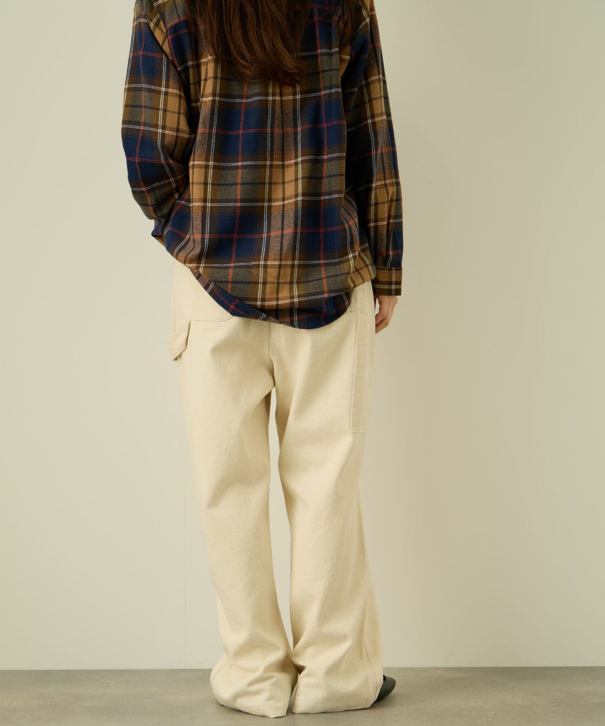 nAvy 毎日はきたくなるデニム「マイデニ」 ワイドペインターパンツ レディース