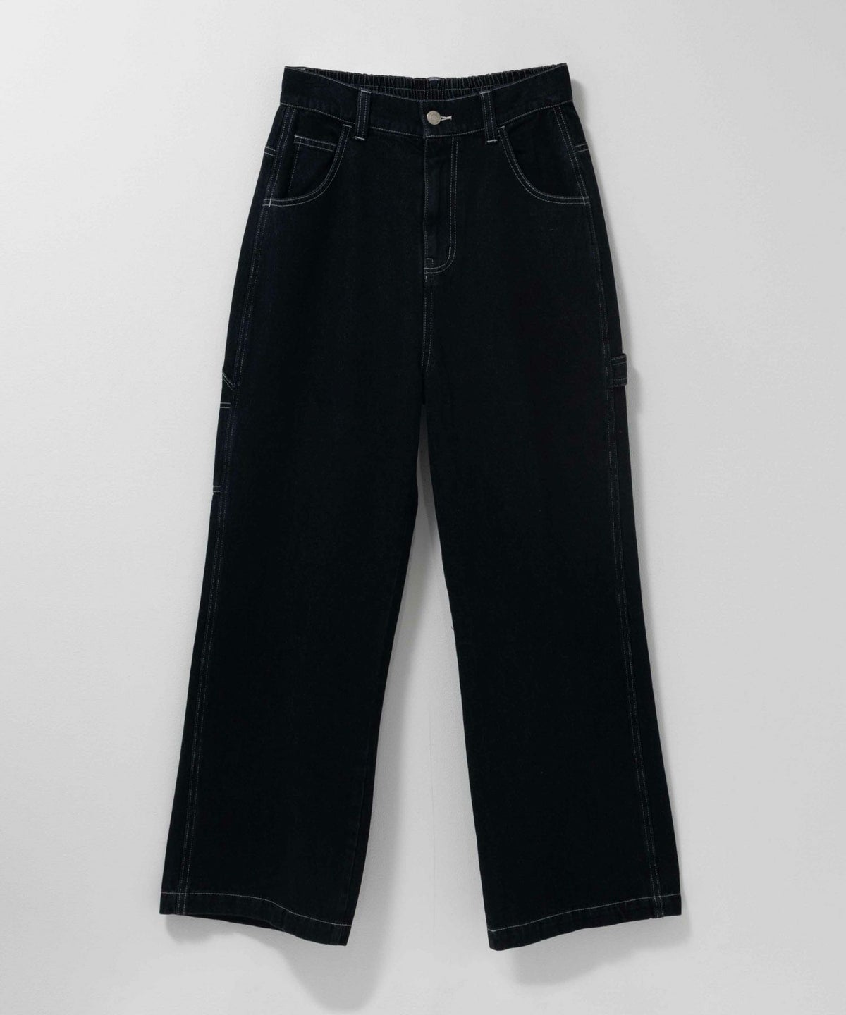 nAvy 毎日はきたくなるデニム「マイデニ」 ワイドペインターパンツ レディース