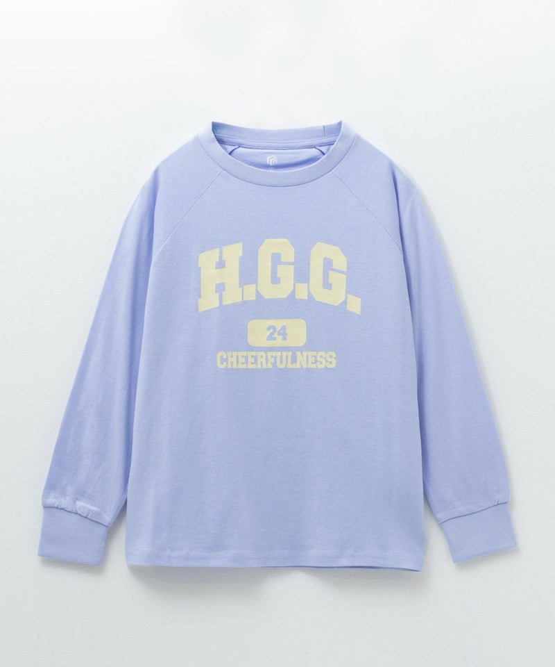 T-GRAPHICS カレッジロゴ長袖Tシャツ キッズ メール便 対応商品商品画像-3