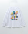 T-GRAPHICS  カラフルロゴ長袖Tシャツ キッズ メール便 対応商品商品サムネイル-3