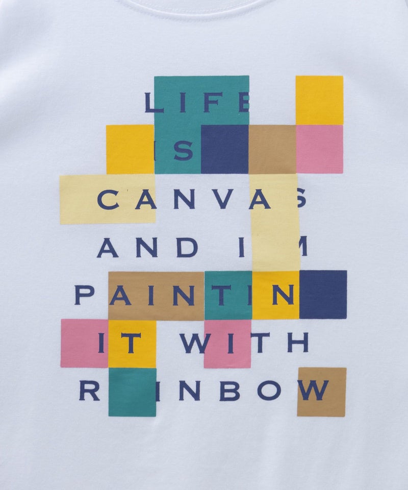 T-GRAPHICS カラフルロゴ長袖Tシャツ キッズ メール便 対応商品商品画像-6