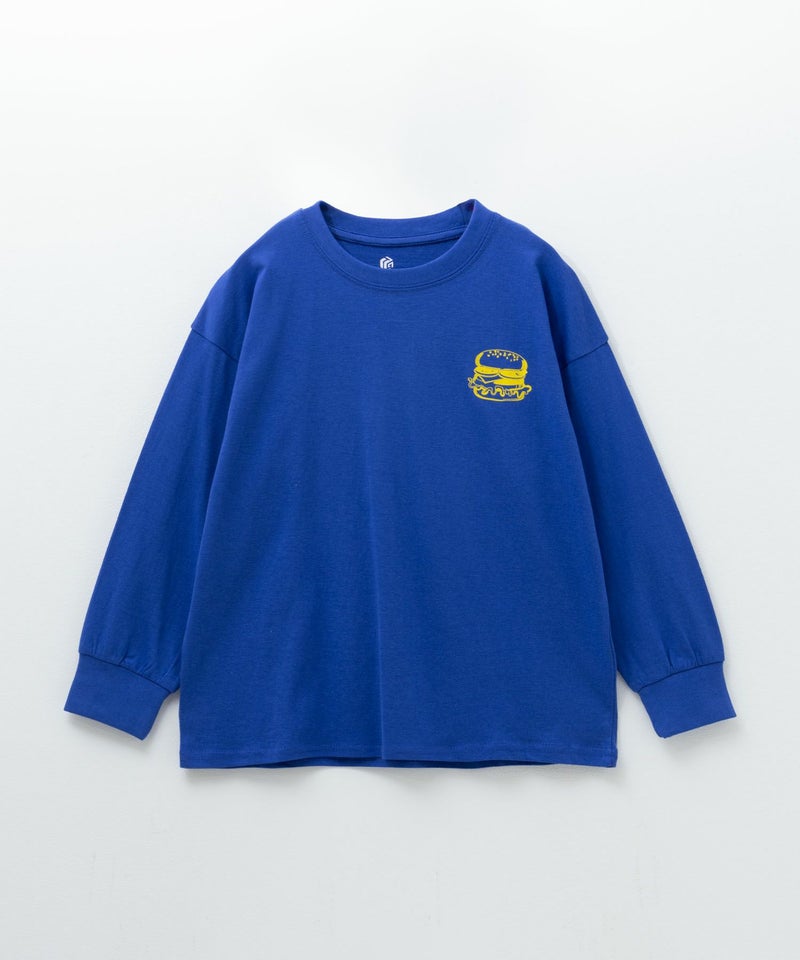 T-GRAPHICS  フードプリント長袖Tシャツ キッズ メール便 対応商品商品画像-3