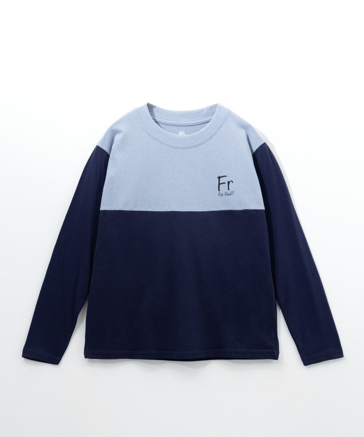 T-GRAPHICS 配色切替長袖Tシャツ キッズ ネコポス 対応商品