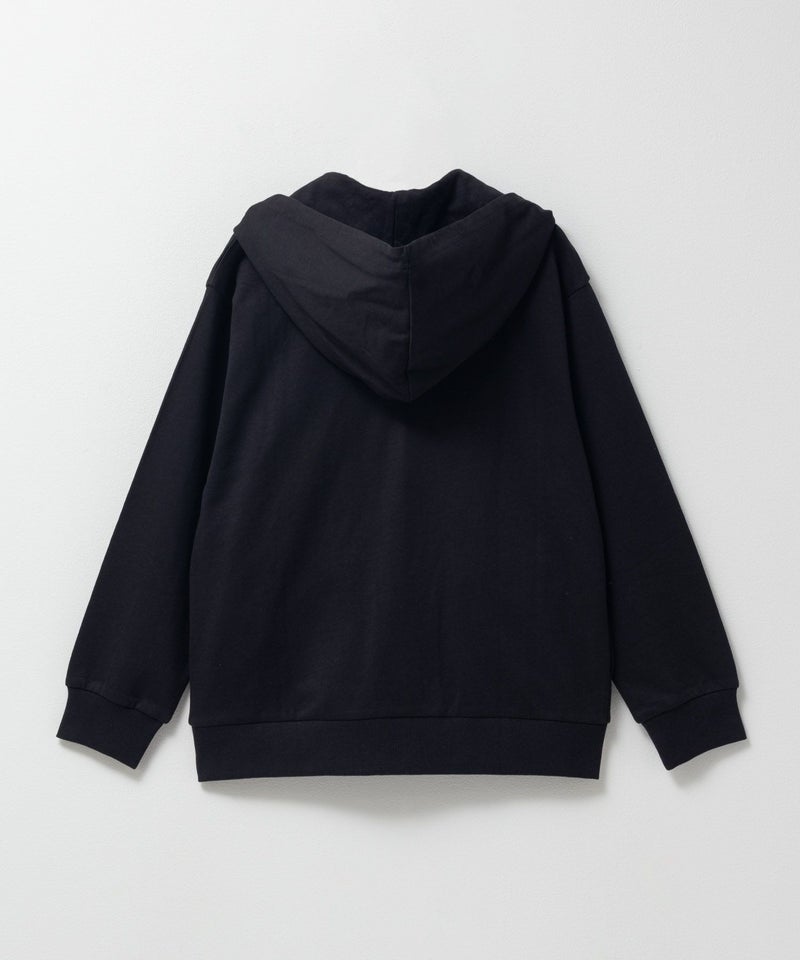 NAVY ミニ裏毛ジップパーカー キッズ商品画像-2