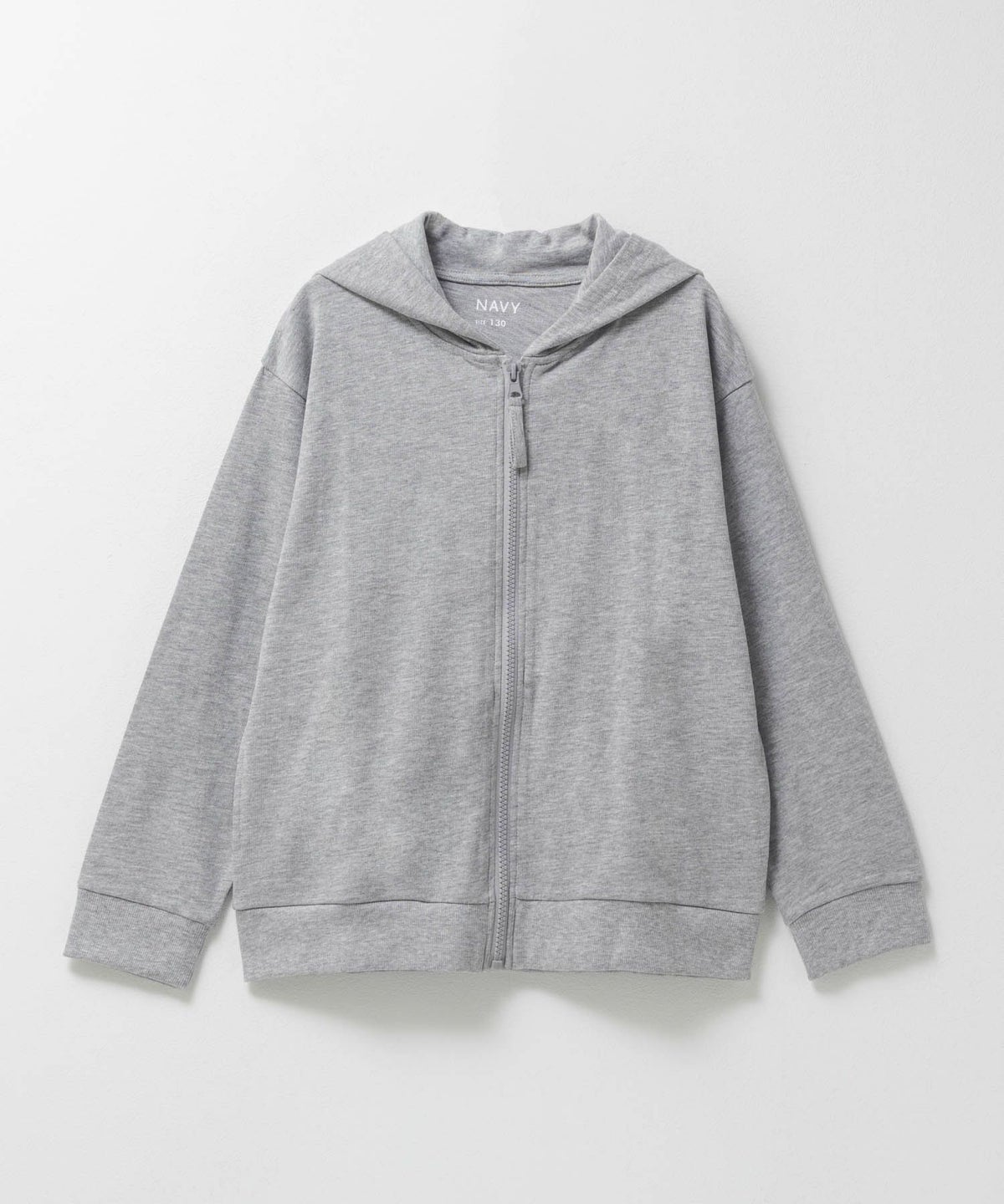 NAVY ミニ裏毛ジップパーカー キッズ