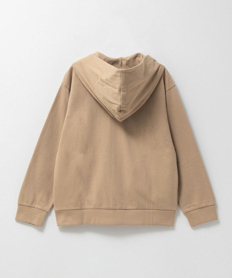 NAVY  ミニ裏毛ジップパーカー キッズ商品画像-10