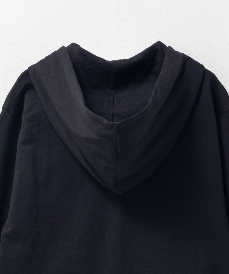 NAVY ミニ裏毛ジップパーカー キッズ商品画像-12