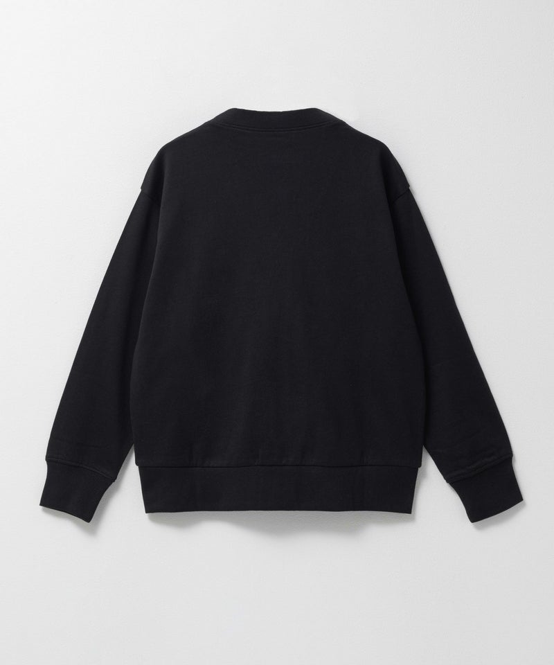 NAVY  ミニ裏毛カーディガン キッズ商品画像-2