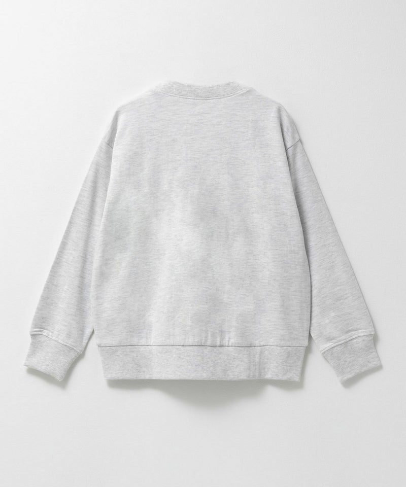 NAVY ミニ裏毛カーディガン キッズ商品画像-4