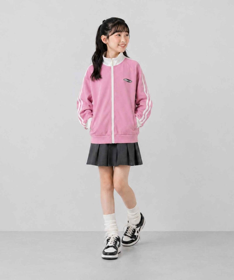NAVY ジャージスタンドジップ キッズ商品画像-3